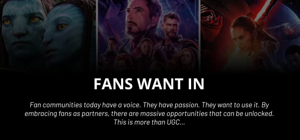 Fans want in — transmedia storytelling