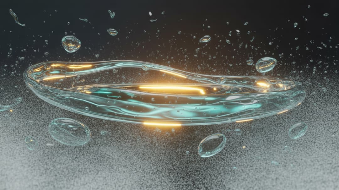 Full activation — energized fluid simulation with flowing particles